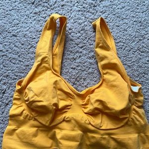 The Yitty by Lizzo nearly naked midi bra Mimosa color